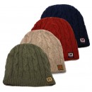 Шапка из конопли Aspen Classic Cable